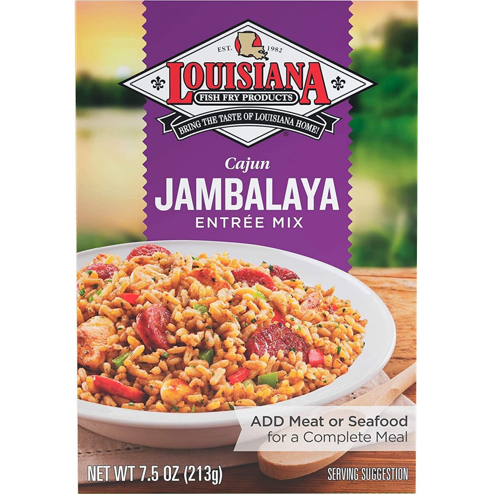 Louisiana Entree Mix Cajun Jambalaya (12x7.5 OZ)