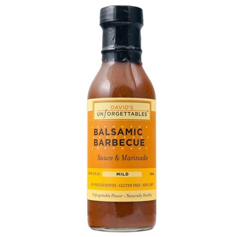 David's Unforgettables Balsamic BBQ Sauce - Mild (6x12 OZ)