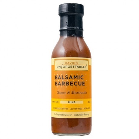 David's Unforgettables Balsamic BBQ Sauce - Mild (6x12 OZ)