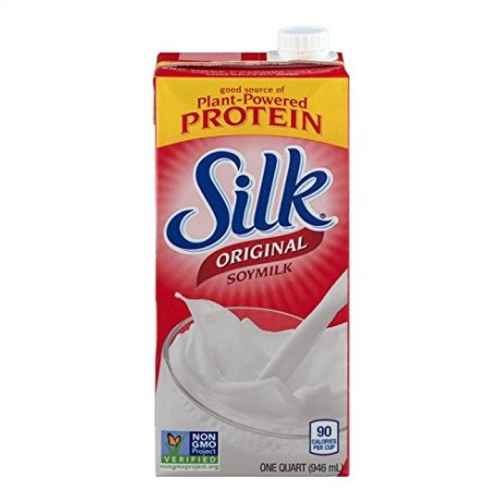 Silk Soymilk Plain Silk Soymilk Aseptic (6x32 Oz)