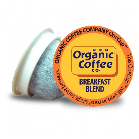 Organic Coffee Co. Onecup, Breakfast Blend (6X4.65 OZ)