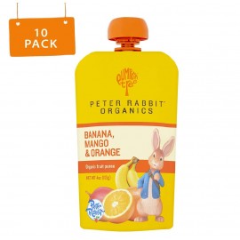 Peter Rabbit Organics Mango, Banana And Orange (10x4Oz) 