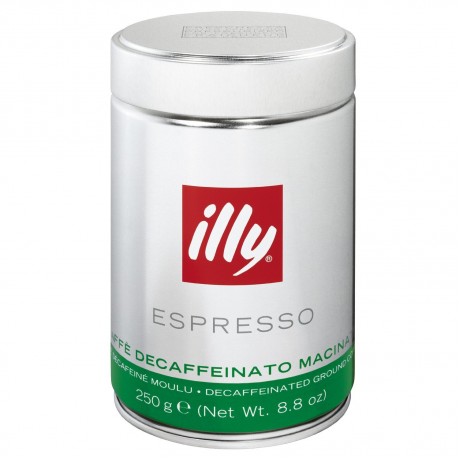 illy Decaf Medium Roast Ground Coffee (6x8.8 OZ)