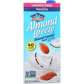 Blue Diamond Almond Coconut Unsweetened Van (12x32OZ )