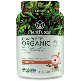 PlantFusion Plant Protein Organic Vanilla Chai 2 lb