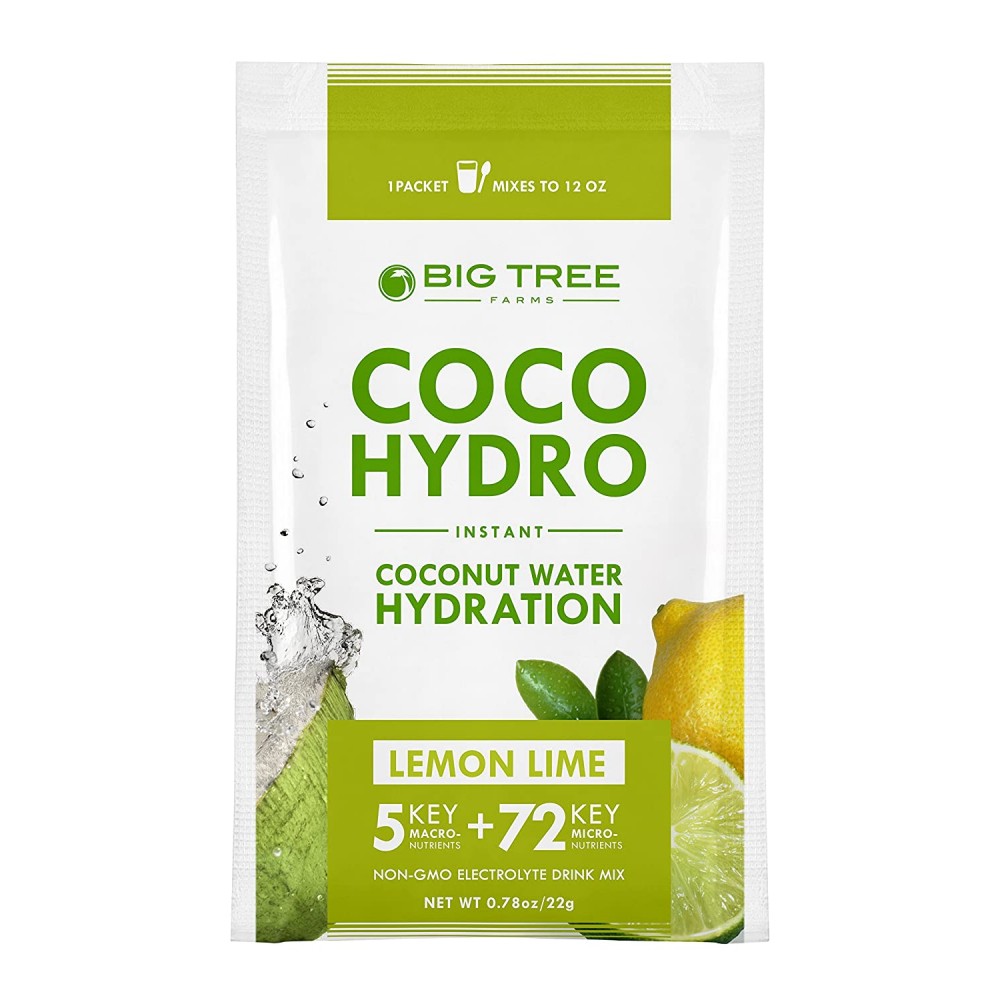 Cocohydro Lemon lime Coconut Water Mix Ss (15x0.78OZ )