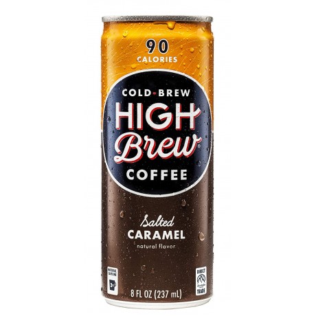 High Brew Coffee Salted Caramel (12x8 OZ)