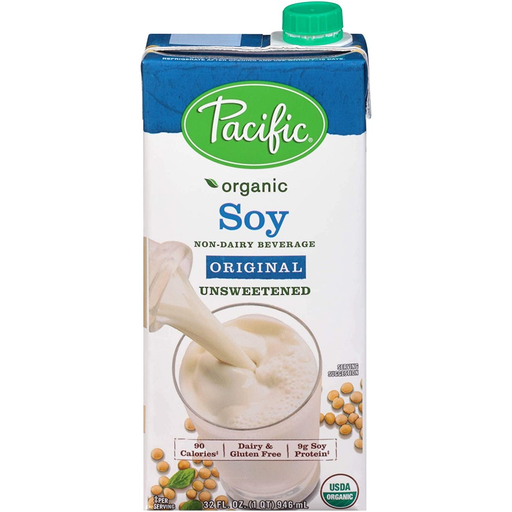 Pacific Natural Foods Soy Milk Un Sweet (12x32OZ )