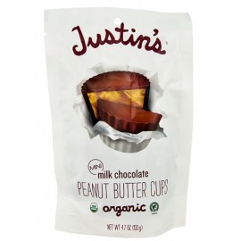 Justin's Organic Milk Chocolate Peanut Butter Cups (6x4.7 OZ)