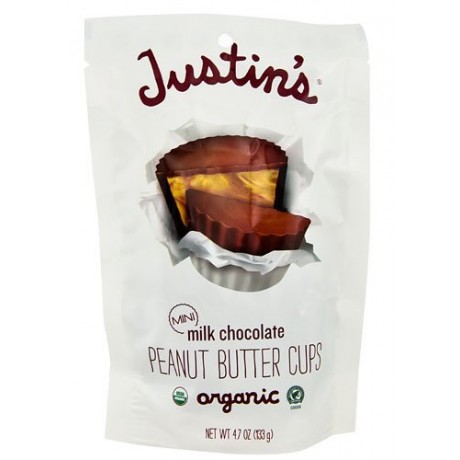 Justin's Organic Milk Chocolate Peanut Butter Cups (6x4.7 OZ)