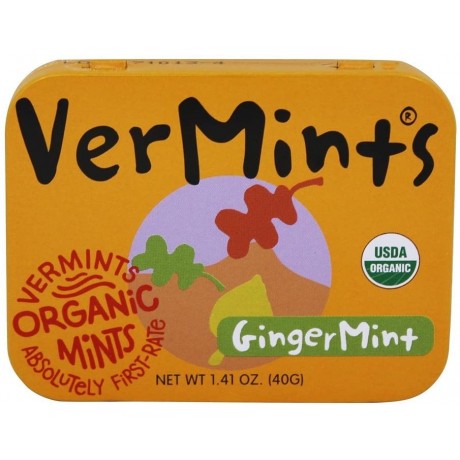 Vermints Gingermint Breathmints (6x1.41 Oz)