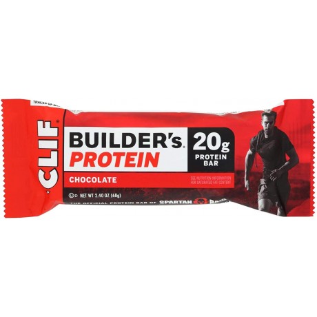 Clif Bar Chocolate Builder Bar (12x2.4 Oz)