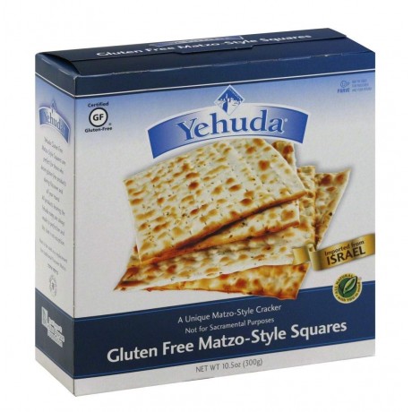 Yehuda Matzo Squares GF (12x10.5OZ )