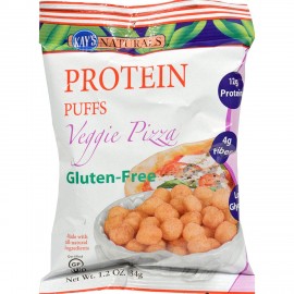 Kay's Naturals Protein Puffs Veggie Pizza (6 Pack) 1.2 Oz