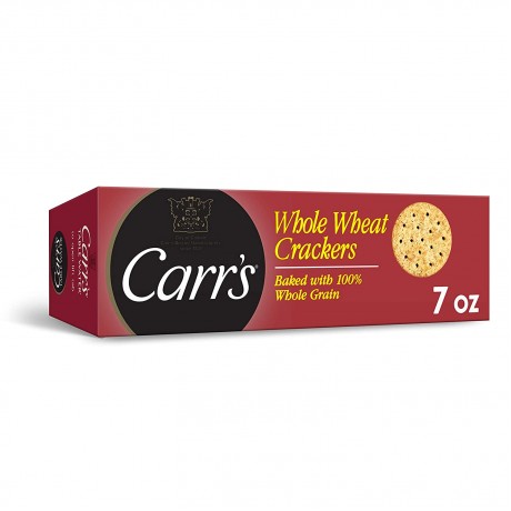 Carr's Whole Wheat Crackers (12x7Oz)