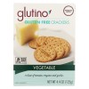 Glutino Vegetable Crackers (6x 4.4 Oz)