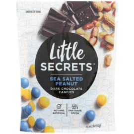 Little Secrets Sea Salted Peanut Dark Chocolate Candies (8x5 OZ)