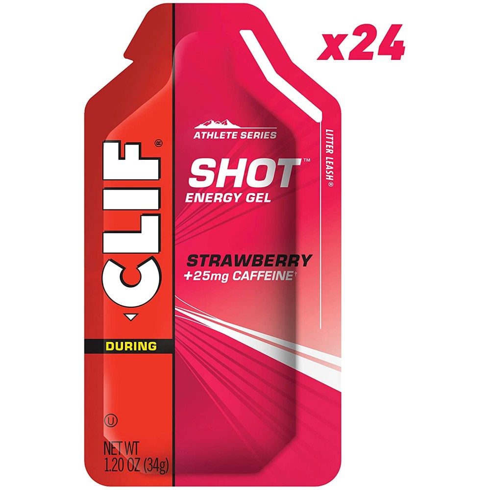 Clif Bar Strawberry Clif Bar Shot (24x1.2 Oz)