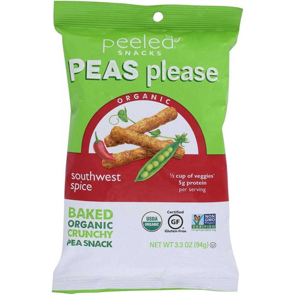 Peeled Peel Peas Southwest Spice (12X3.3 OZ)