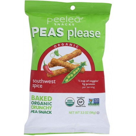 Peeled Peel Peas Southwest Spice (12X3.3 OZ)