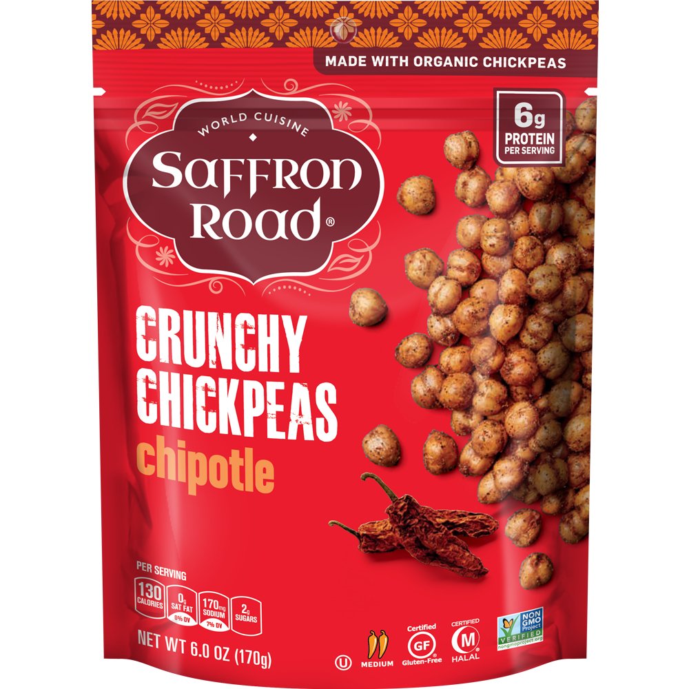 Saffron Road Chickpeas, Chipotle (12X6 OZ)