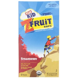 Clif Bar Organic Strawberry Kid Twisted Fruit (6x6x.7 Oz)