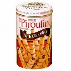 De Beukelaer Pirouline Rolled Wafers Dark Chocolate (6x14Oz)