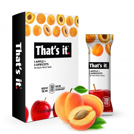 That's It Apple Apricot Fruit Bar (12x1.2 Oz)