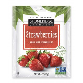 Stoneridge Orchards Whole Dried Strawberries (6x4Oz)