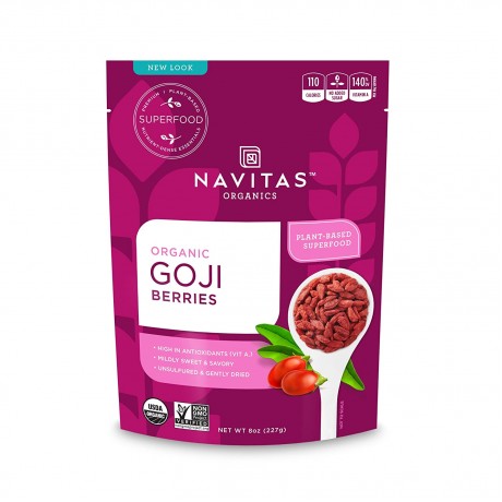 Navitas Naturals Organic Goji Berries (12x8 OZ)