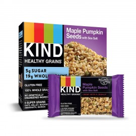 Kind Gran Bar, Maple Pmkn Sd W/Sslt (8/5x1.2 OZ)