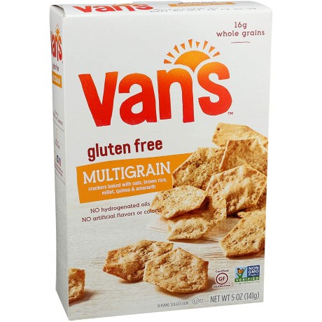 Van's International Foods Multigrain Crackers (6x5OZ )