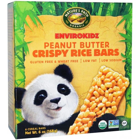 Envirokidz Peanut Butter Crispy Bar Gluten Free (6x6 Oz)