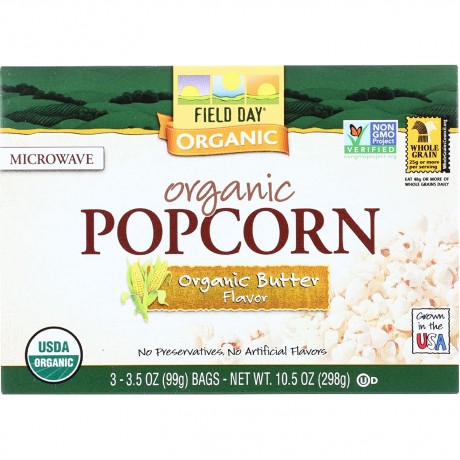 Field Day Butter Mw Popcorn (12x3Pack )