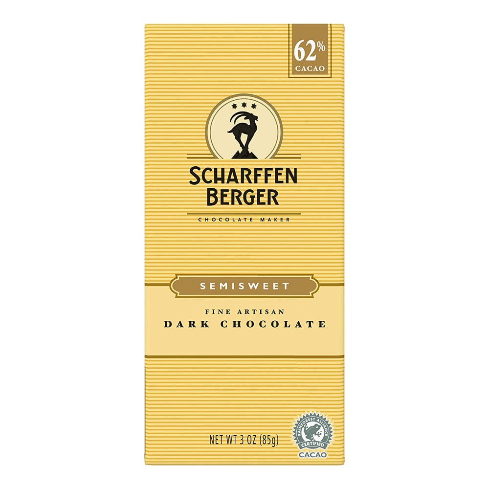 Scharffen Berger Semi Sweet Chocolate Bar (12x3OZ )