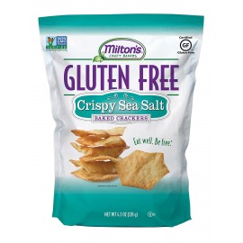 Milton's Baked Crackers Crispy Sea Salt (12x4.5 OZ)