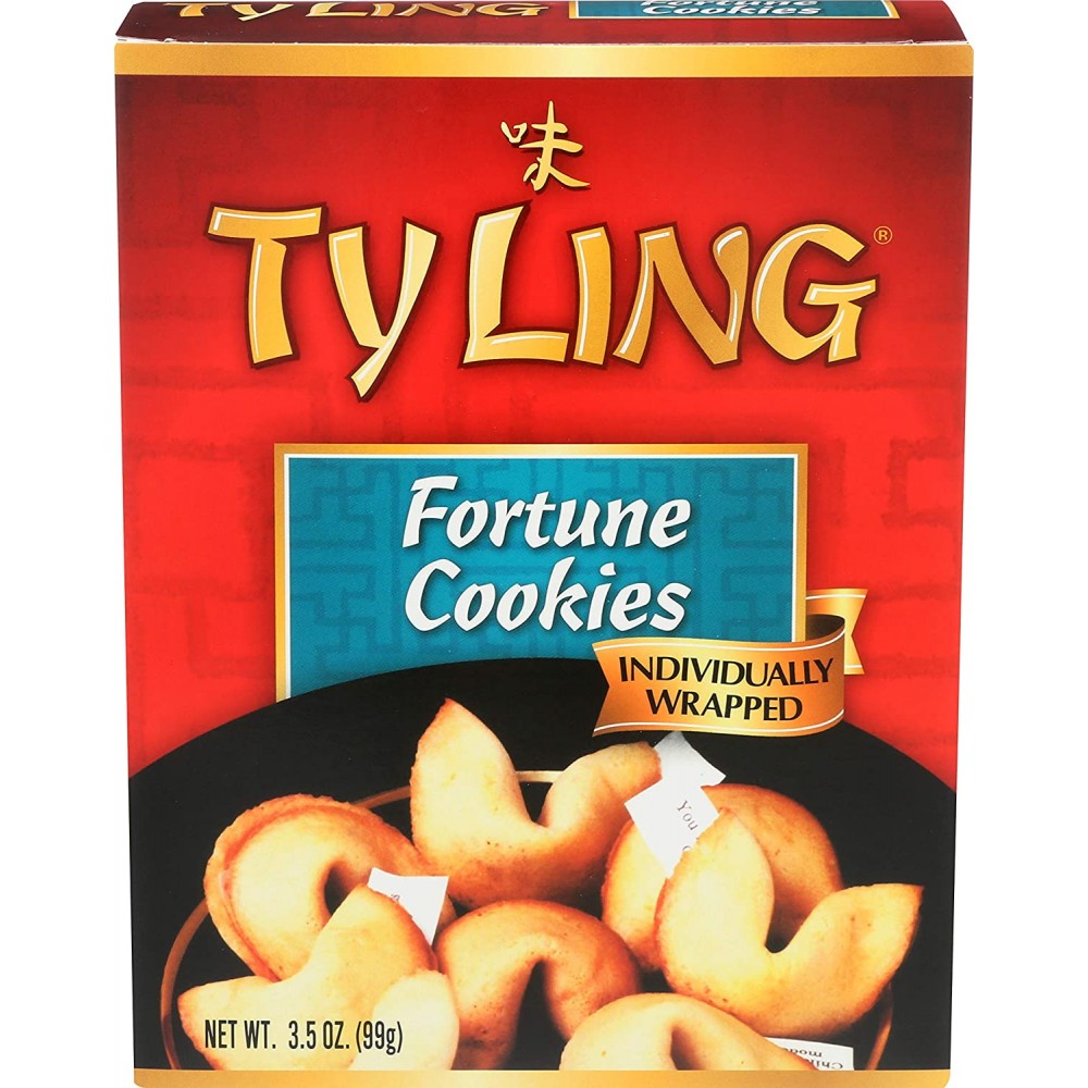 Ty Ling Fortune Cookies (12x3.5 Oz)