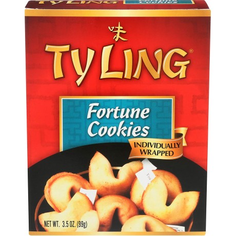 Ty Ling Fortune Cookies (12x3.5 Oz)