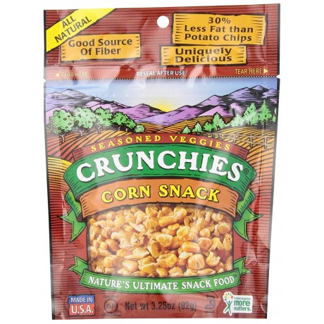 Crunchies Freeze-Dried Snack, Corn Snack (6x3.25Oz)