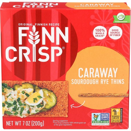 Finn Crisp Caraway (9x7 Oz)