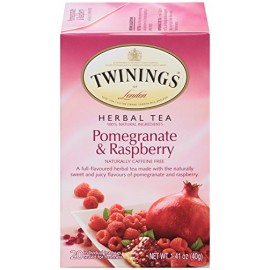 Twinings Herbal Pomegranate Raspberry Tea (6x20 Bag)