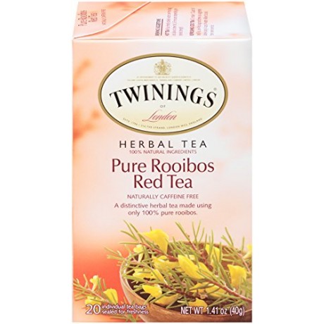 Twinings Pure Rooibos Red Tea (6x20 Bag)