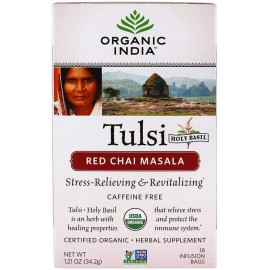 India Chai Masala Tulsi Tea (6x18 CT)