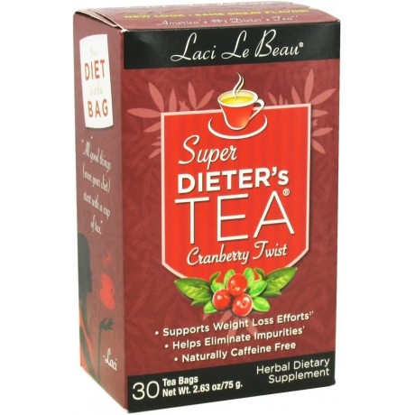 Laci Le Beau Cranberry Twist Super Diet Tea (1x30 Bag)