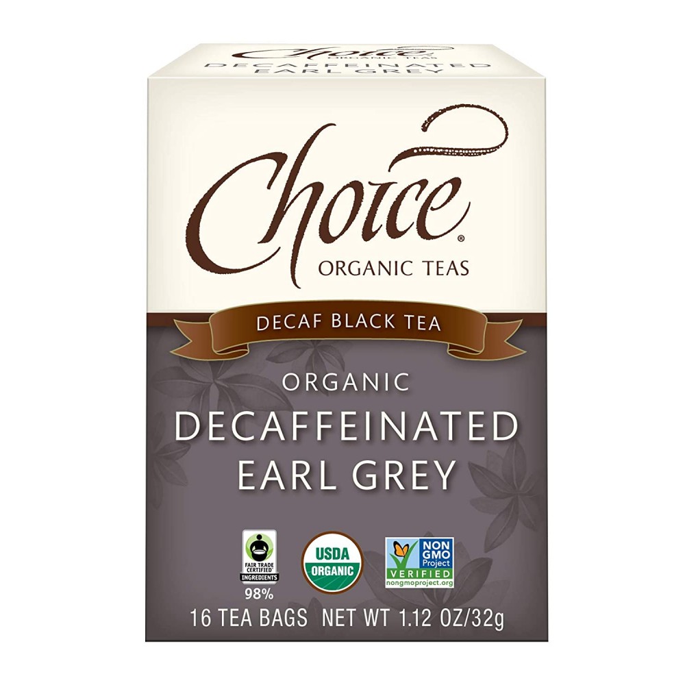 Choice Organic Teas Decaf Earl Grey (6x16 Bag)