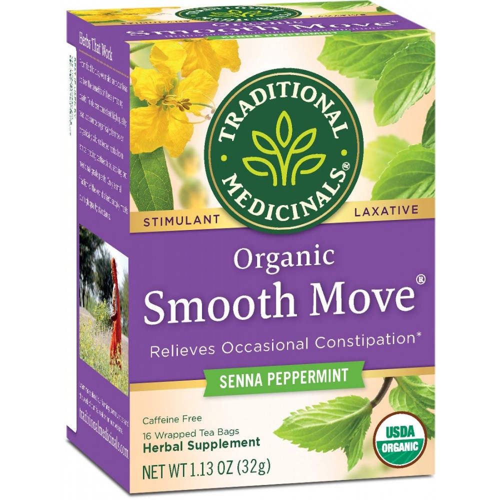 Traditional Medicinals Peppermint Smooth Move (6x16 Bag)