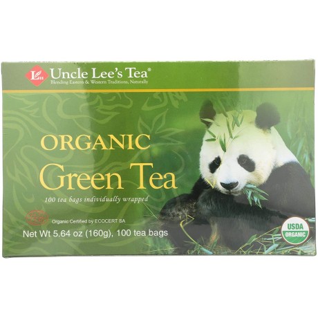 Uncle Lee's Legends of China Organic Green Tea (1x100 Tea Bags)