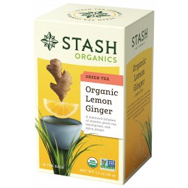 Stash Tea Green Lemon Ginger Tea (6x18 CT)