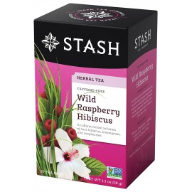 Stash Tea Wild Raspberry Hibiscus Tea (6x20 CT)