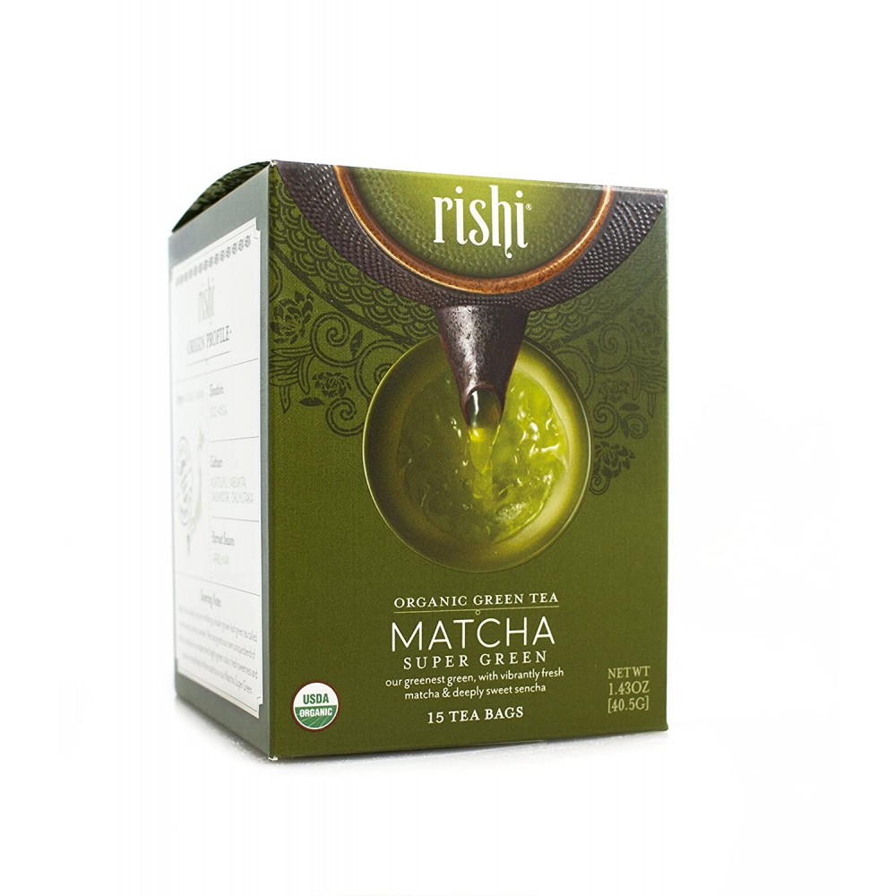 Rishi Tea Matcha Super Green (6x15 BAG)